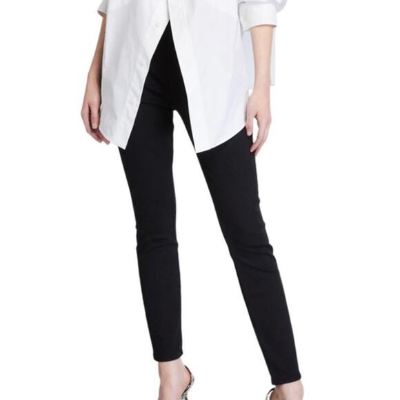 NWT - Jen7 by 7 for All Mankind  Comfort Skinny Jeans in black wash Size 12 - Picture 1 of 7